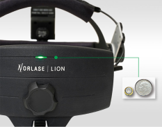 LION laser source headset