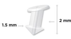 Preloaded PVP perforated plug