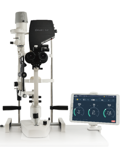 Norlase LEAF opstelling